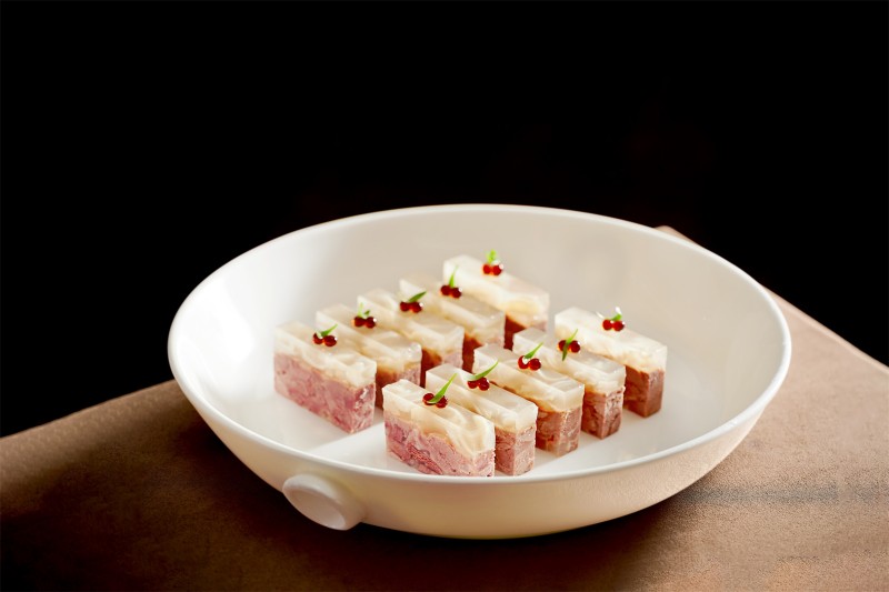 黑醋水晶羊腱肉 