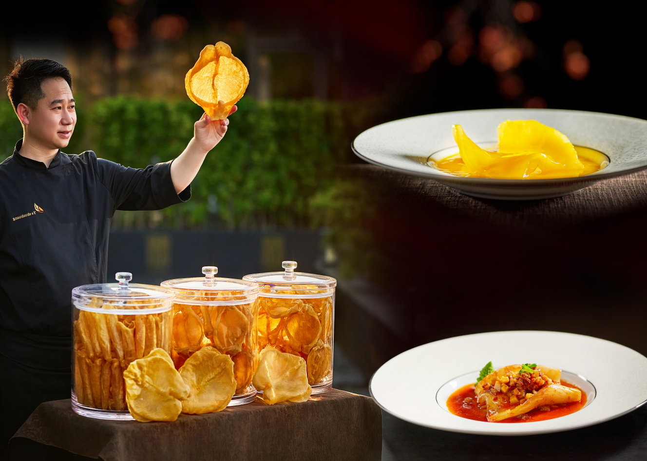 新派干烧哨子花胶